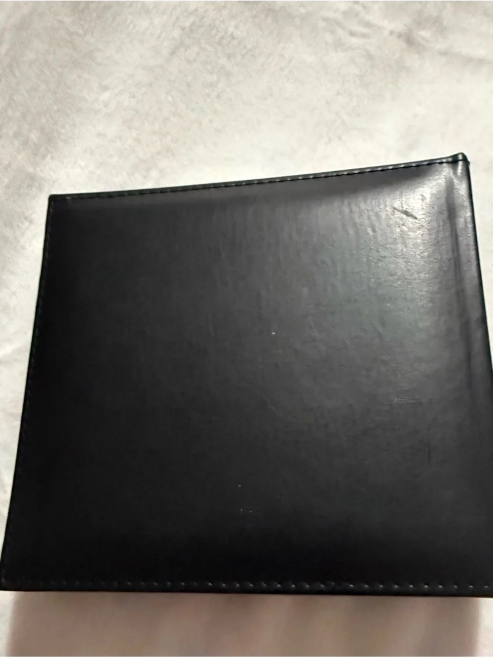 Pinnacle Faux Leather Photo Album Brown Black Book Bound Memory Album